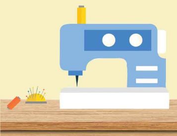 Heart of the Home: First Big Buy Was a Dressmaker Sewing Machine Image